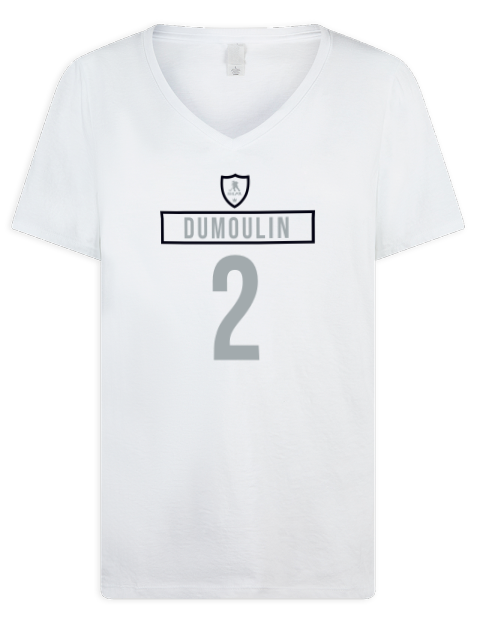 Home Jersey Brian Dumoulin Premium Ladies V-Neck T-Shirt | Swagsta