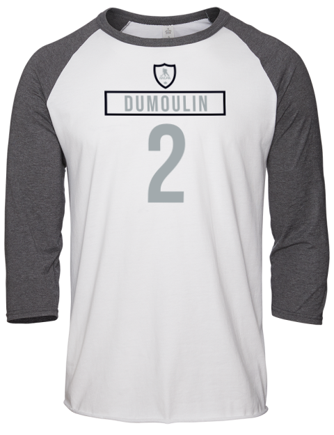 Home Jersey Brian Dumoulin Unisex Premium Three-Quarter Raglan T-Shirt | Swagsta