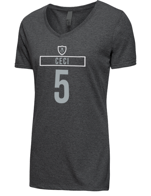 Away Jersey Cody Ceci Premium Ladies V-Neck T-Shirt | Swagsta