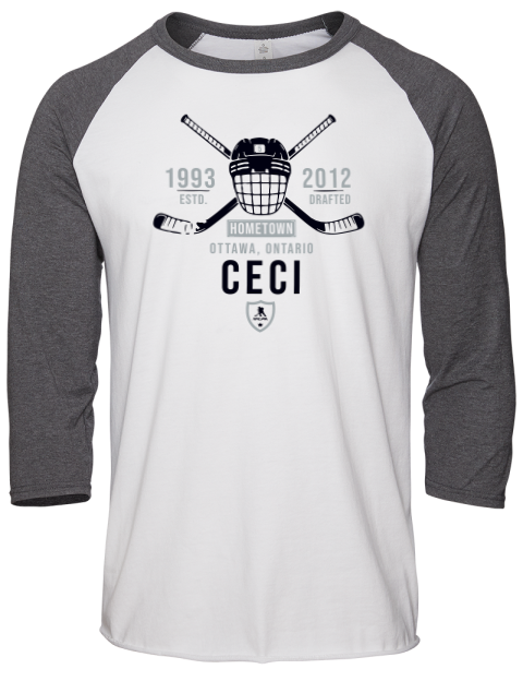 Classic Heritage Cody Ceci Unisex Premium Three-Quarter Raglan T-Shirt | Swagsta