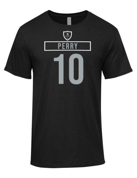 Away Jersey Corey Perry Premium Ring-Spun Cotton Unisex T-Shirt | Swagsta