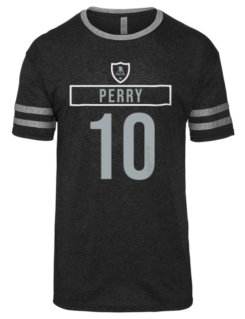 Away Jersey Corey Perry Men's Tri-Blend T-Shirt | Swagsta