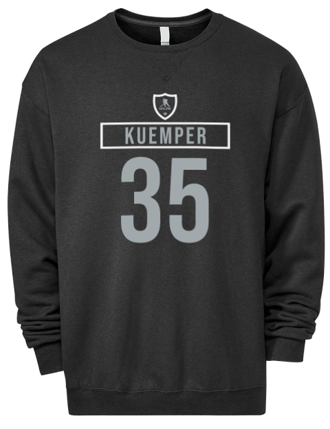 Away Jersey Darcy Kuemper Premium Unisex Crewneck Sweatshirt | Swagsta
