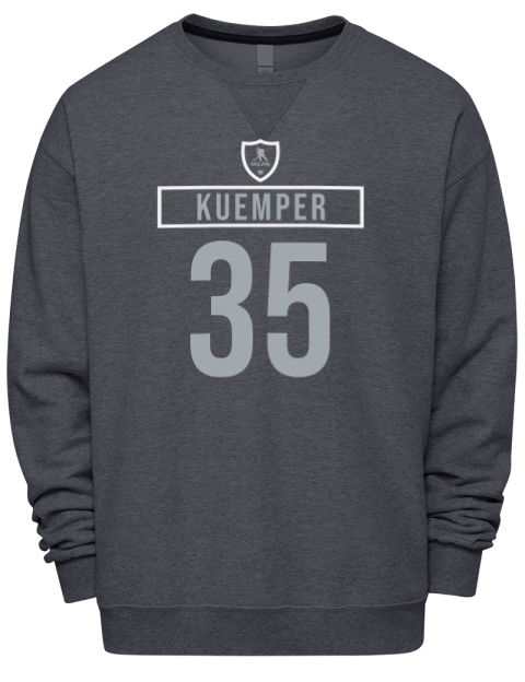 Away Jersey Darcy Kuemper Premium Unisex Crewneck Sweatshirt | Swagsta