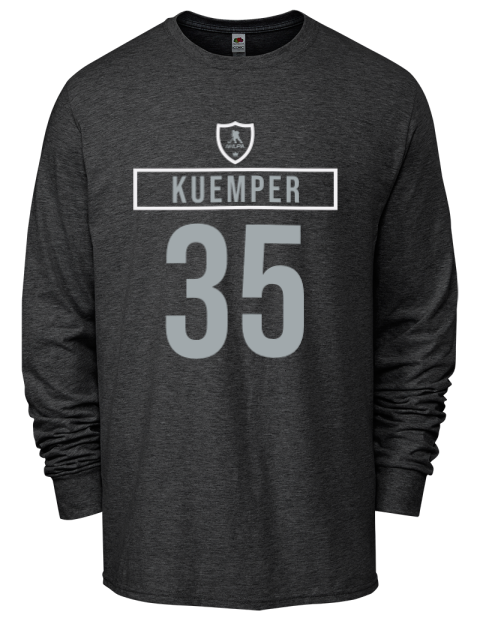 Away Jersey Darcy Kuemper Men's Long-Sleeve T-Shirt | Swagsta
