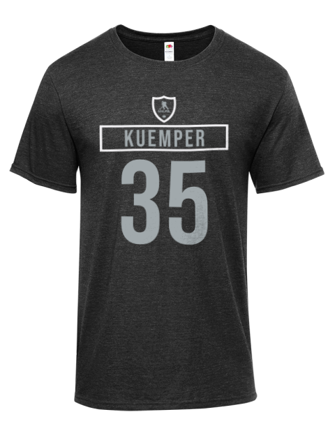 Away Jersey Darcy Kuemper Iconic Men's T-Shirt | Swagsta