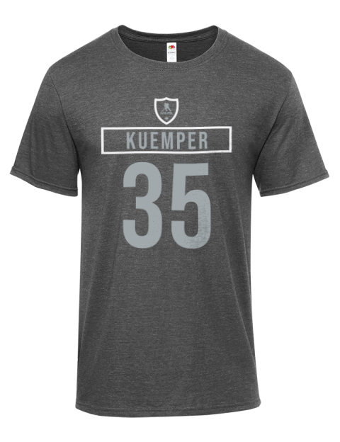Away Jersey Darcy Kuemper Iconic Men's T-Shirt | Swagsta
