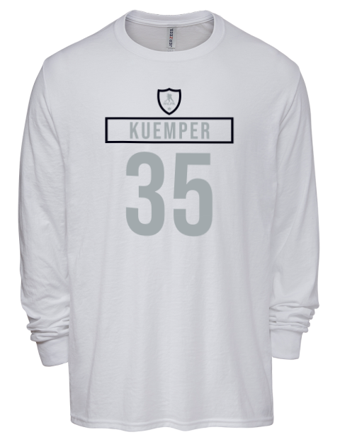 Home Jersey Darcy Kuemper Men's Premium Blend Long Sleeve-T-Shirt | Swagsta