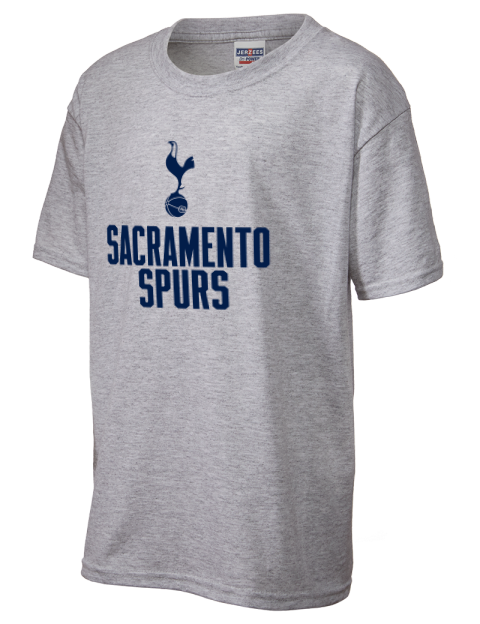 Stacked Sacramento Spurs Youth T-Shirt | Swagsta