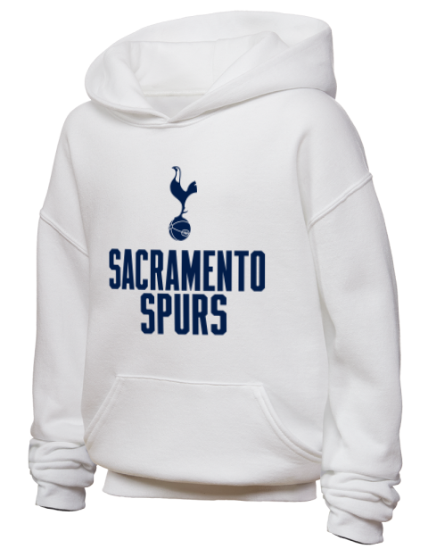 Stacked Sacramento Spurs Youth Hooded Sweatshirt | Swagsta