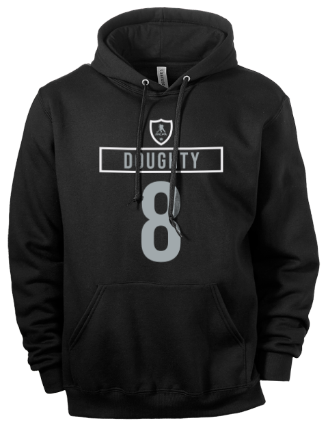 Away Jersey Drew Doughty Eco Premium Unisex Hooded Sweatshirt | Swagsta