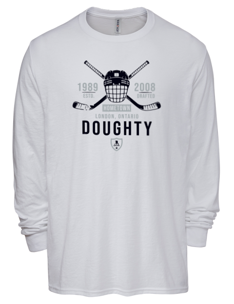 Classic Heritage Drew Doughty Men's Premium Blend Long Sleeve-T-Shirt | Swagsta