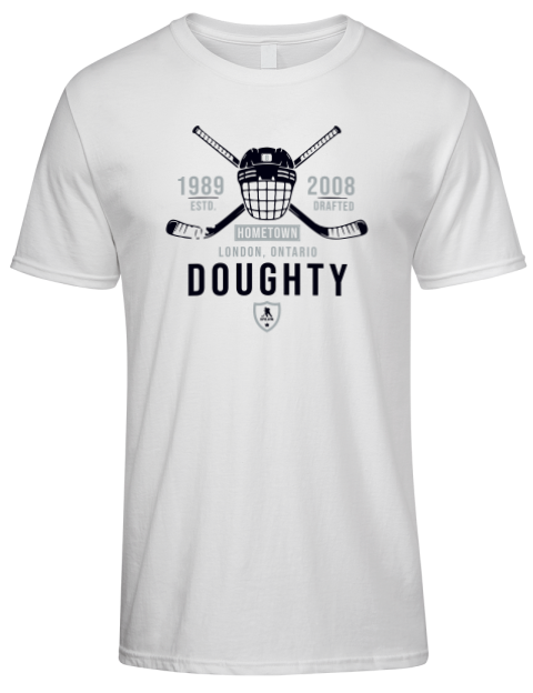 Classic Heritage Drew Doughty Premium Ring-Spun Cotton Unisex T-Shirt | Swagsta
