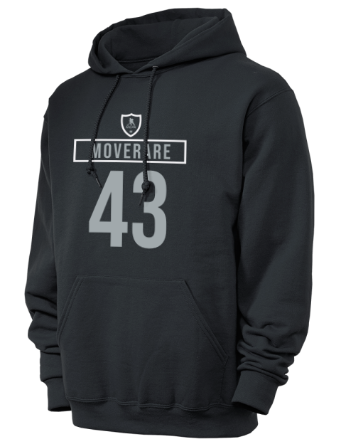 Away Jersey Jacob Moverare Unisex Hooded Sweatshirt | Swagsta