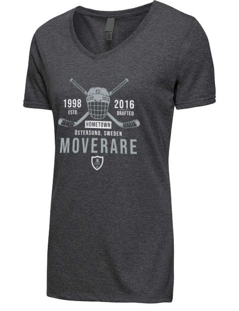 Heritage Jacob Moverare Premium Ladies V-Neck T-Shirt | Swagsta