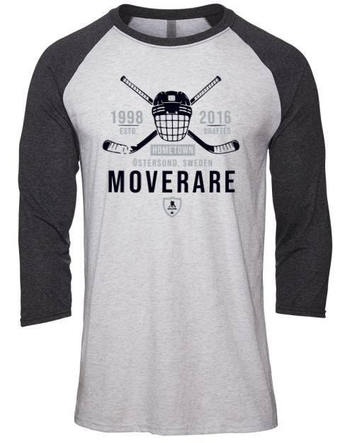 Classic Heritage Jacob Moverare Unisex Premium Three-Quarter Raglan T-Shirt | Swagsta