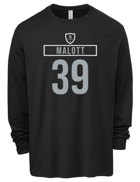 Away Jersey Jeff Malott Men's Premium Blend Long Sleeve-T-Shirt | Swagsta