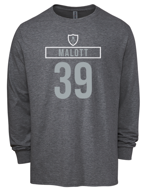 Away Jersey Jeff Malott Men's Premium Blend Long Sleeve-T-Shirt | Swagsta