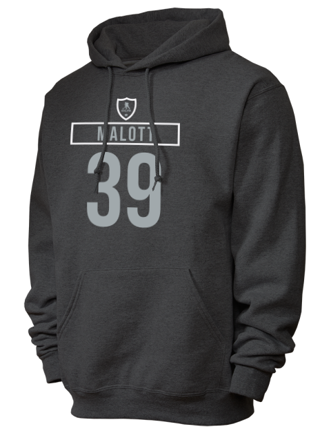 Away Jersey Jeff Malott Unisex Hooded Sweatshirt | Swagsta