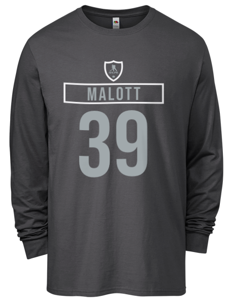Away Jersey Jeff Malott Men's Long-Sleeve T-Shirt | Swagsta