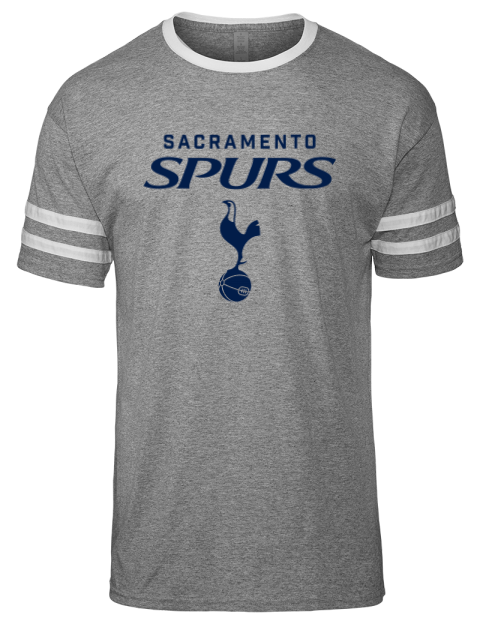 Classic Edition Sacramento Spurs Men's Tri-Blend T-Shirt | Swagsta