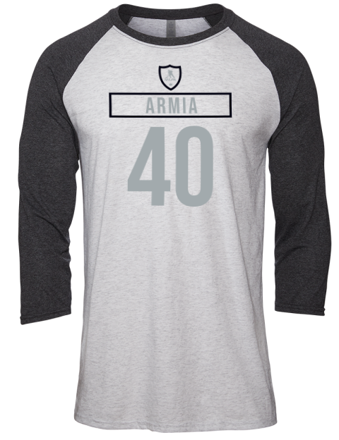 Home Jersey Joel Armia Unisex Premium Three-Quarter Raglan T-Shirt | Swagsta