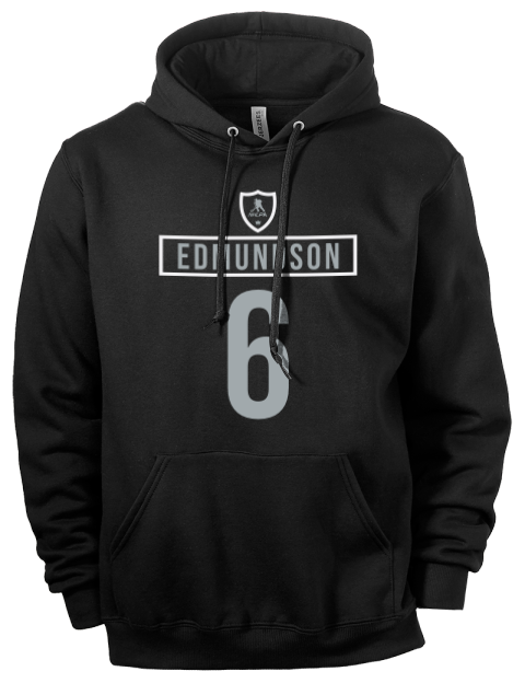Away Jersey Joel Edmundson Eco Premium Unisex Hooded Sweatshirt | Swagsta