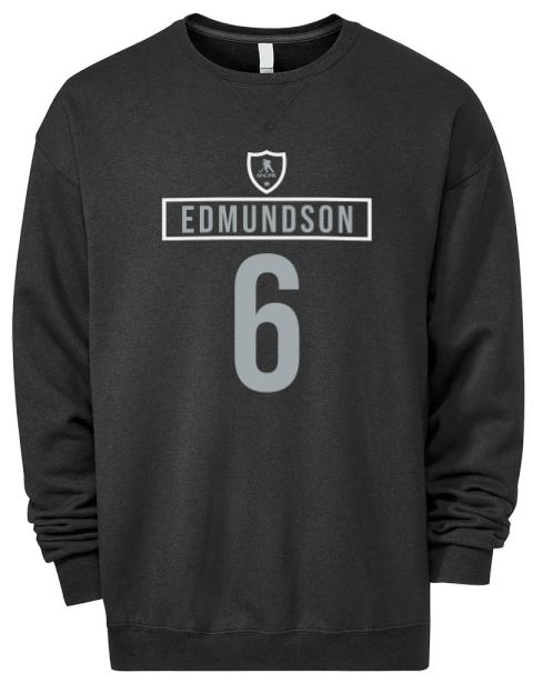 Away Jersey Joel Edmundson Premium Unisex Crewneck Sweatshirt | Swagsta