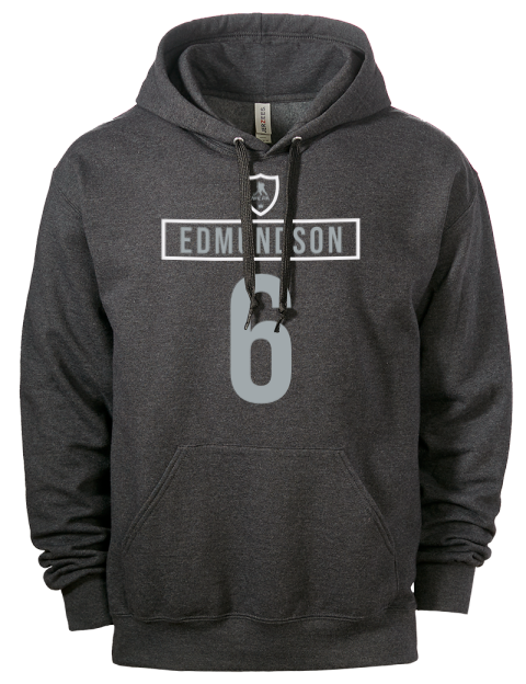 Away Jersey Joel Edmundson Eco Premium Unisex Hooded Sweatshirt | Swagsta
