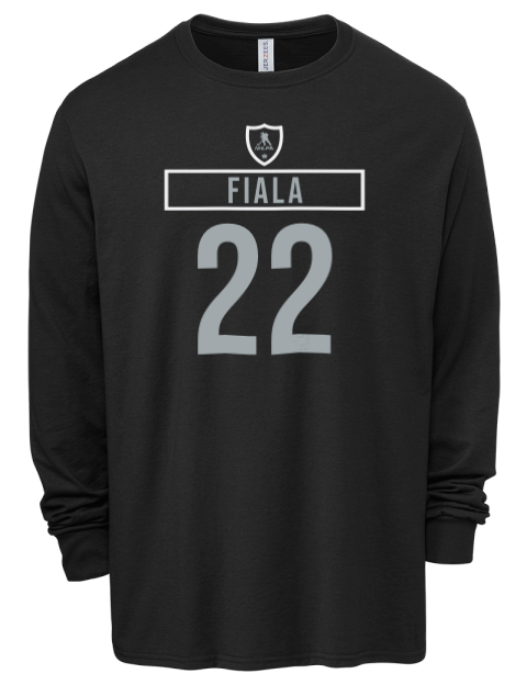 Away Jersey Kevin Fiala Men's Premium Blend Long Sleeve-T-Shirt | Swagsta