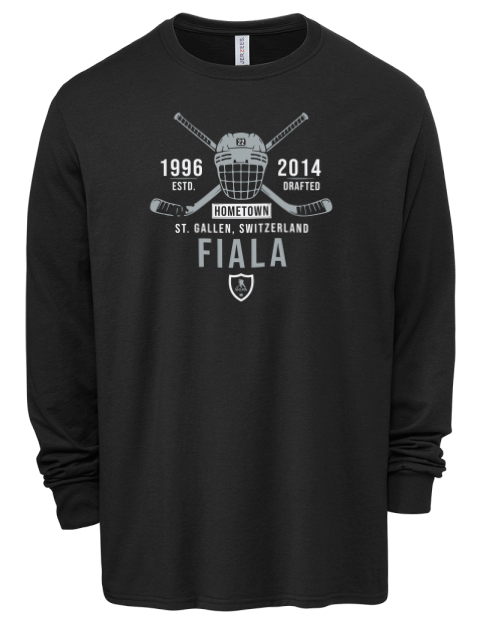 Heritage Kevin Fiala Men's Premium Blend Long Sleeve-T-Shirt | Swagsta