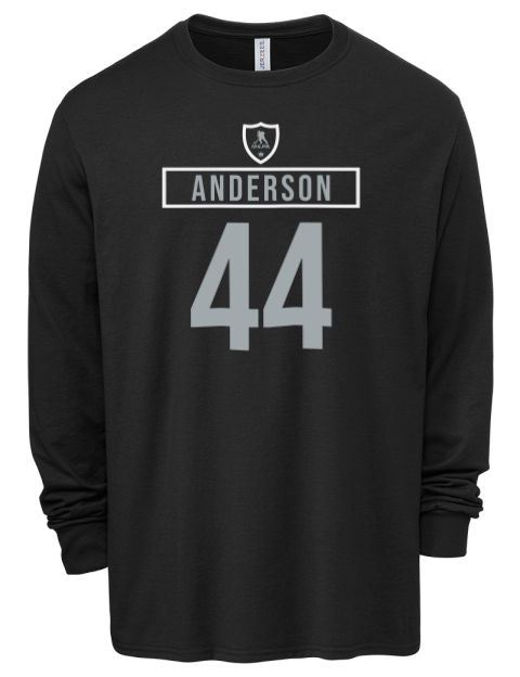 Away Jersey Michael Anderson Men's Premium Blend Long Sleeve-T-Shirt | Swagsta
