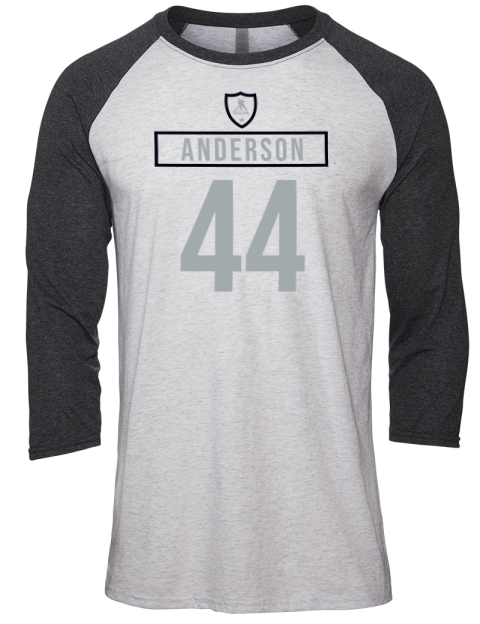 Home Jersey Michael Anderson Unisex Premium Three-Quarter Raglan T-Shirt | Swagsta