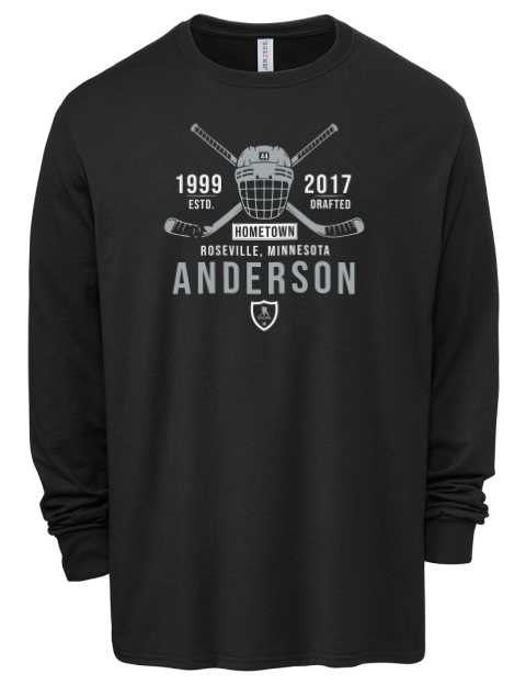 Heritage Michael Anderson Men's Premium Blend Long Sleeve-T-Shirt | Swagsta