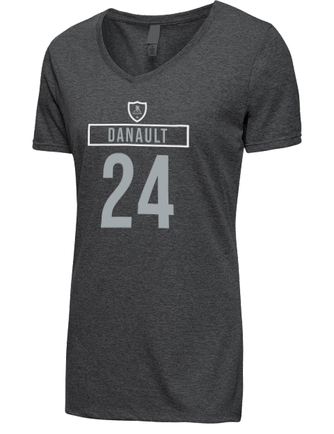 Away Jersey Phillip Danault Premium Ladies V-Neck T-Shirt | Swagsta