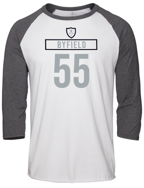 Home Jersey Quinton Byfield Unisex Premium Three-Quarter Raglan T-Shirt | Swagsta
