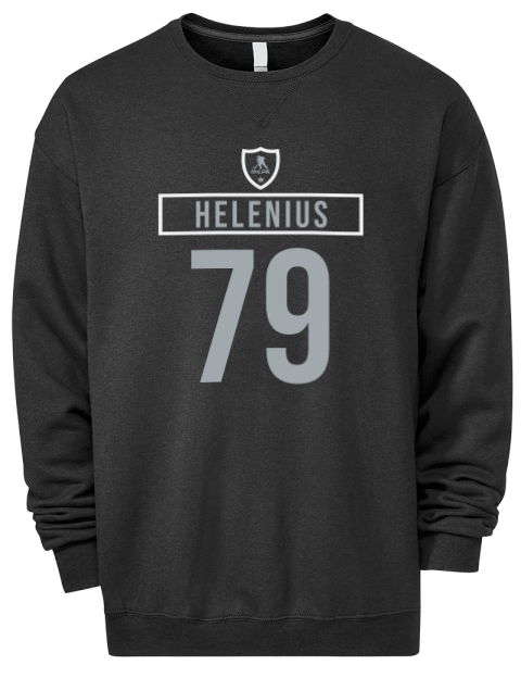 Away Jersey Samuel Helenius Premium Unisex Crewneck Sweatshirt | Swagsta