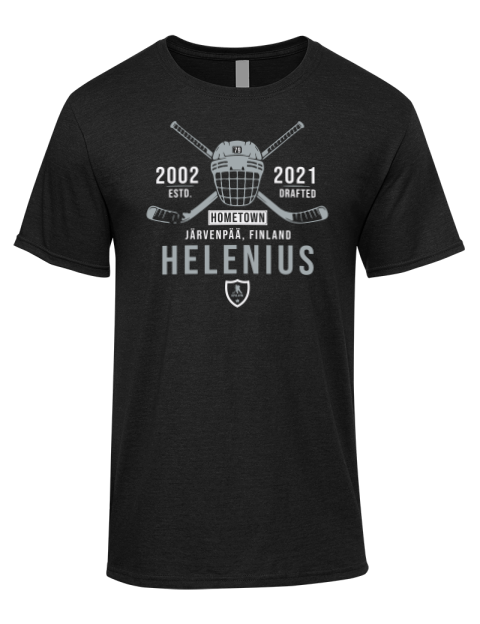 Heritage Samuel Helenius Premium Ring-Spun Cotton Unisex T-Shirt | Swagsta