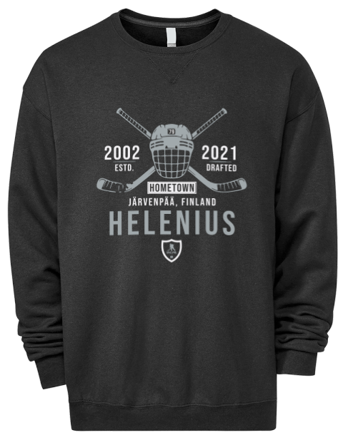 Heritage Samuel Helenius Premium Unisex Crewneck Sweatshirt | Swagsta