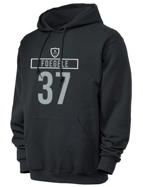 Away Jersey Warren Foegele Unisex Hooded Sweatshirt | Swagsta