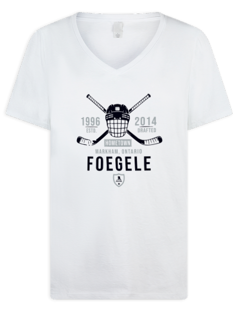Classic Heritage Warren Foegele Premium Ladies V-Neck T-Shirt | Swagsta
