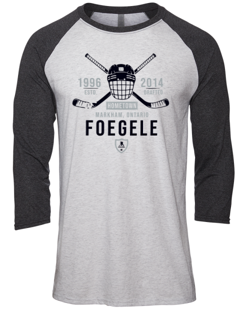 Classic Heritage Warren Foegele Unisex Premium Three-Quarter Raglan T-Shirt | Swagsta