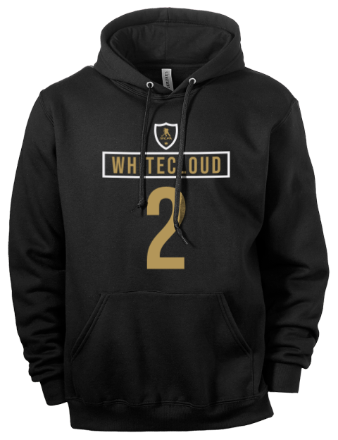 Away Jersey Zach Whitecloud Eco Premium Unisex Hooded Sweatshirt | Swagsta