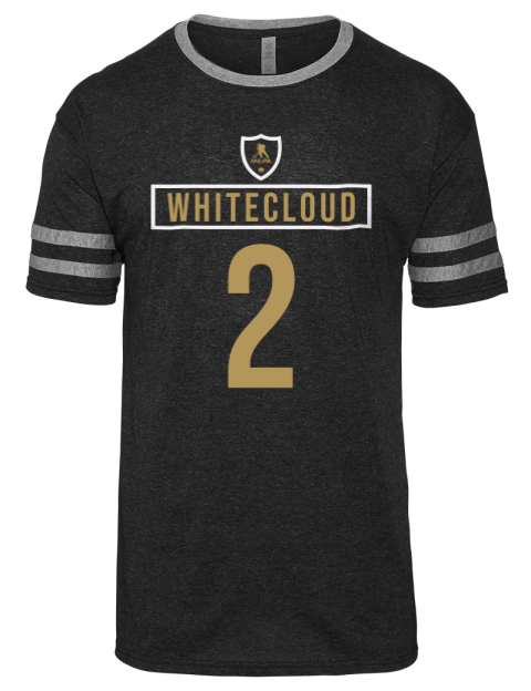 Away Jersey Zach Whitecloud Men's Tri-Blend T-Shirt | Swagsta