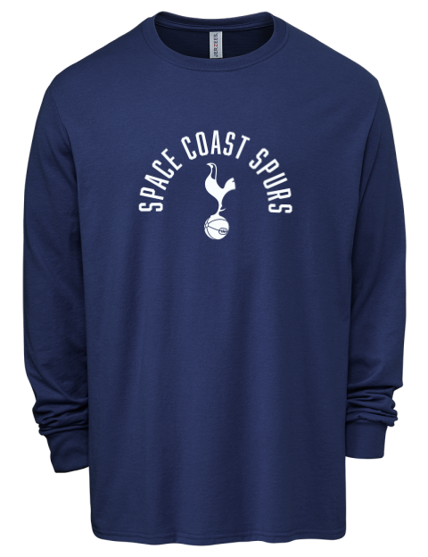 Space Coast Spurs Men's Premium Blend Long Sleeve-T-Shirt