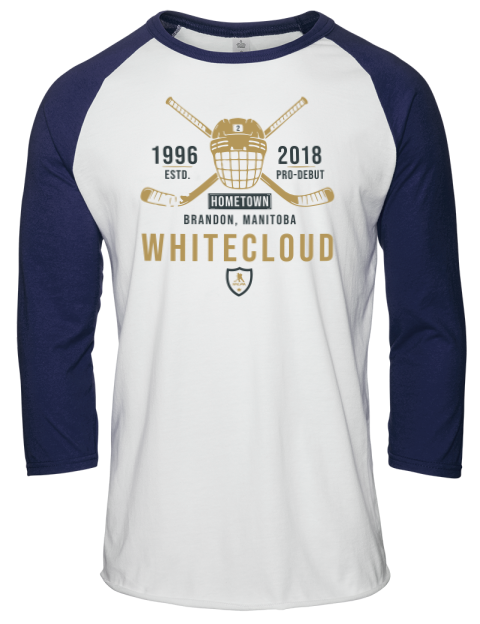 Classic Heritage Zach Whitecloud Unisex Premium Three-Quarter Raglan T-Shirt | Swagsta