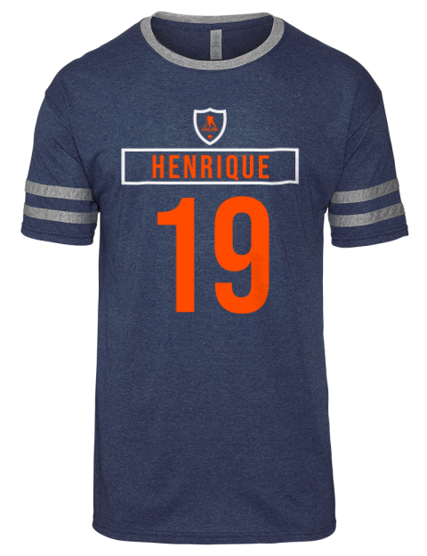Away Jersey Adam Henrique Men's Tri-Blend T-Shirt | Swagsta