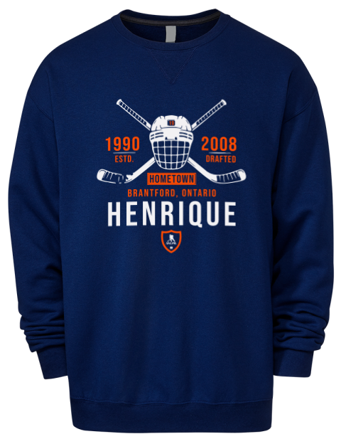 Heritage Adam Henrique Premium Unisex Crewneck Sweatshirt | Swagsta
