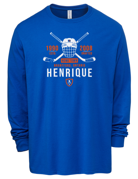 Heritage Adam Henrique Men's Premium Blend Long Sleeve-T-Shirt | Swagsta
