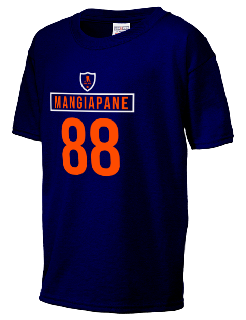 Away Jersey Andrew Mangiapane Youth T-Shirt | Swagsta